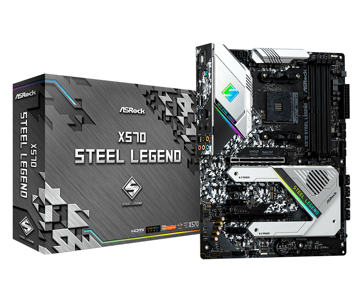 M/B ASROCK X570 STELL LEGEND