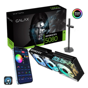 VGA GALAX GEFORCE RTX 5080 1-CLICK OC - 16GB GDDR7 RGB