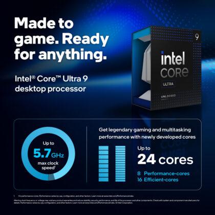 CPU INTEL CORE ULTRA 9 285K 3.7Hz 36MB LGA1851