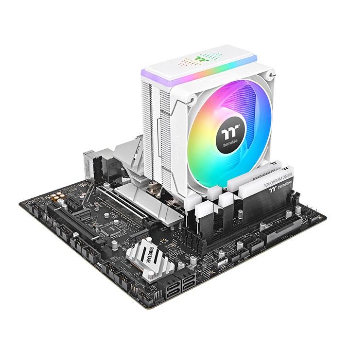 CPU Cooler THERMALTAKE ASTRIA 200 Snow ARGB Lighting - Image 5