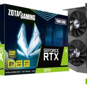 VGA ZOTAC GEFORCE RTX 3050 TWIN EDGE OC-6GB GDDR6
