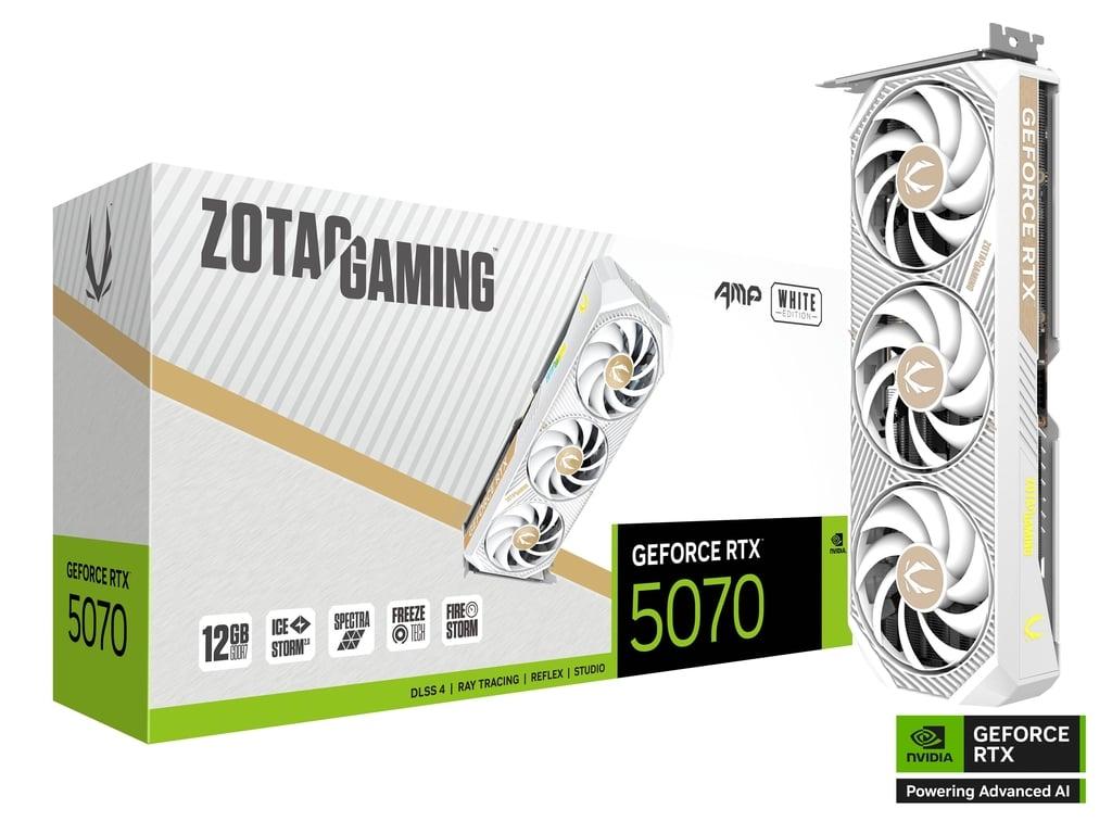 VGA ZOTAC GAMING RTX 5070 AMP White Edition